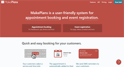 Desktop Screenshot of makeplans.net